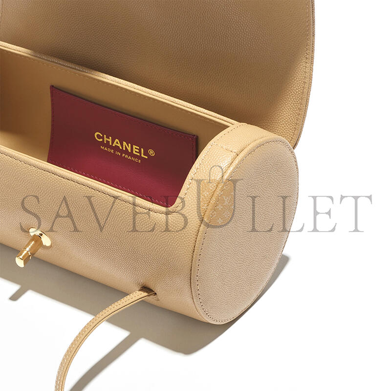 CHANEL SMALL BOWLING BAG AS6143 (20.5*10*10cm)